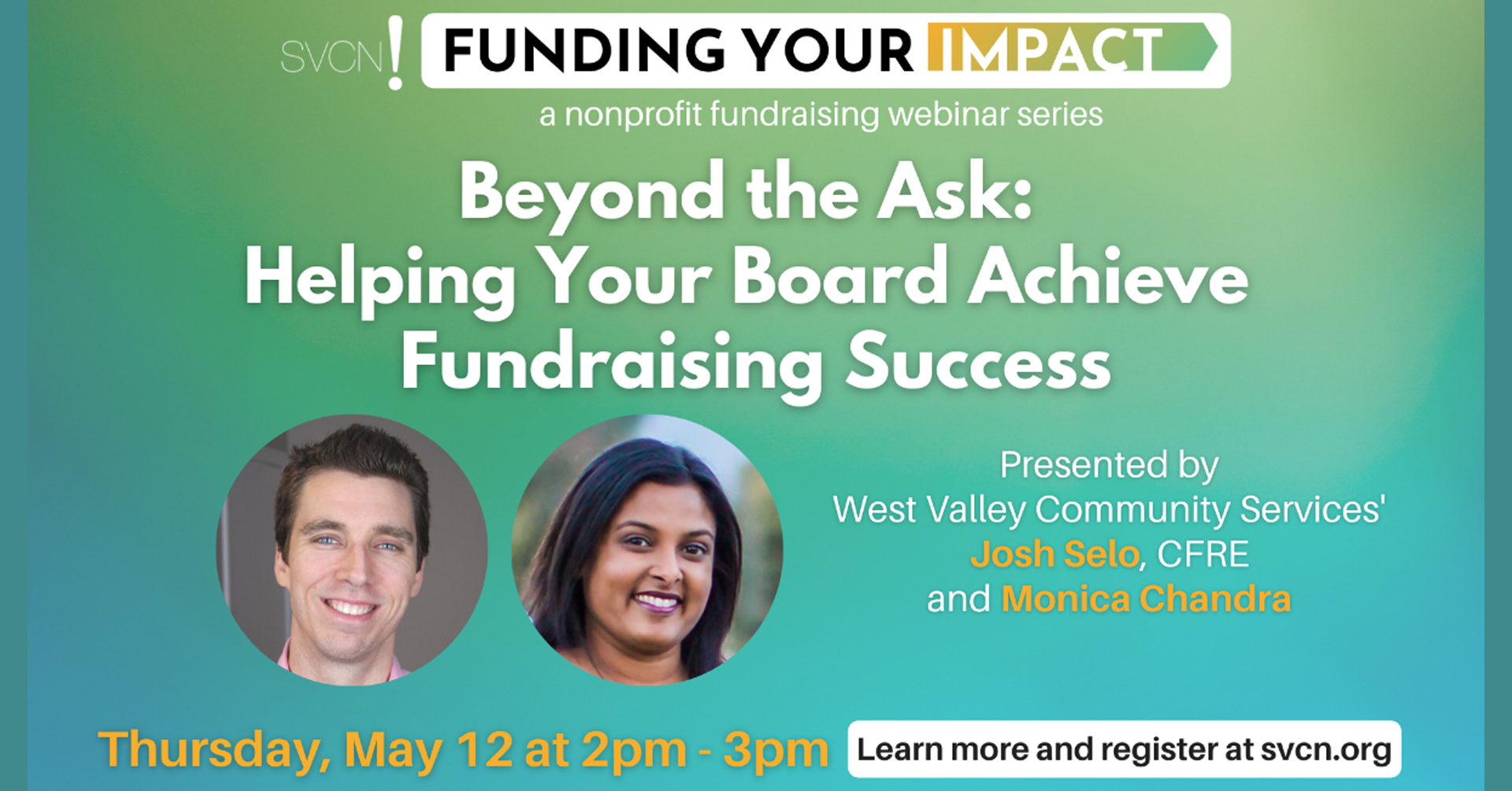 Silicon Valley Council of Nonprofits: Beyond the Ask - Helping Your Board Achieve Fundraising Success