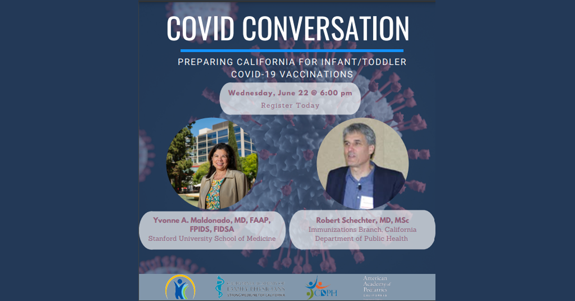 COVID Conversations #11: Preparing California for Infant/Toddler COVID-19 Vaccinations