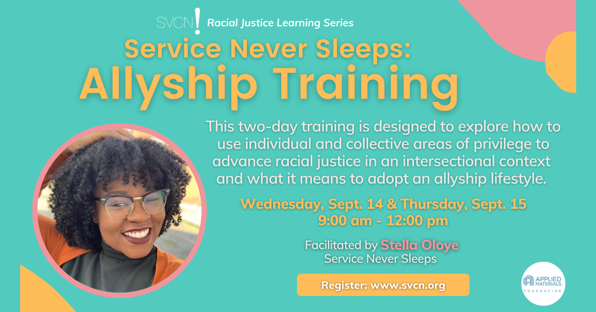 Silicon Valley Council of Nonprofits: Service Never Sleeps Allyship 2-Day Training (Virtual)