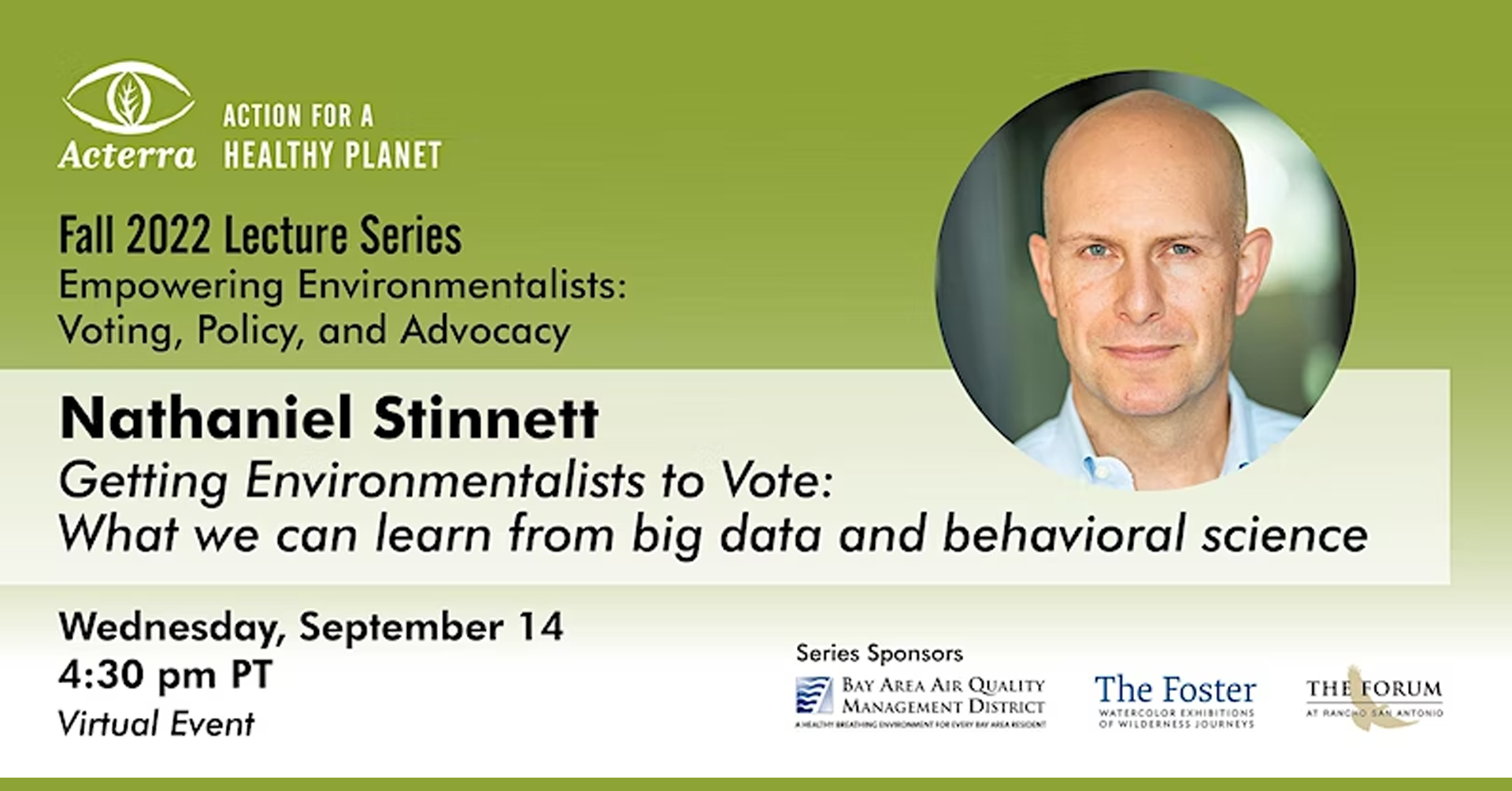 Acterra: Getting Environmentalists to Vote - Big Data and Behavioral Change