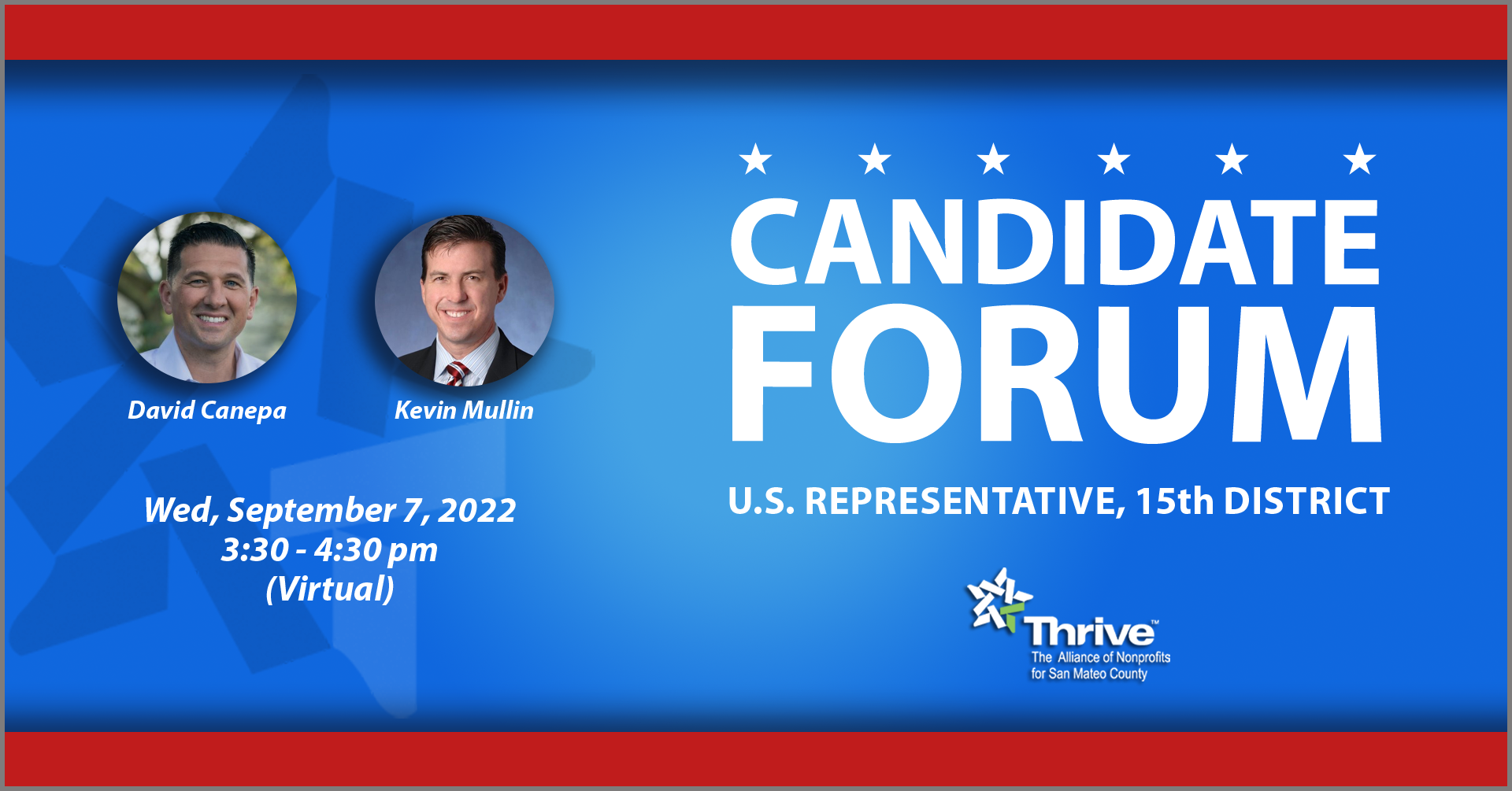 September 7, 2022: Candidate Forum, 15 Congressional District