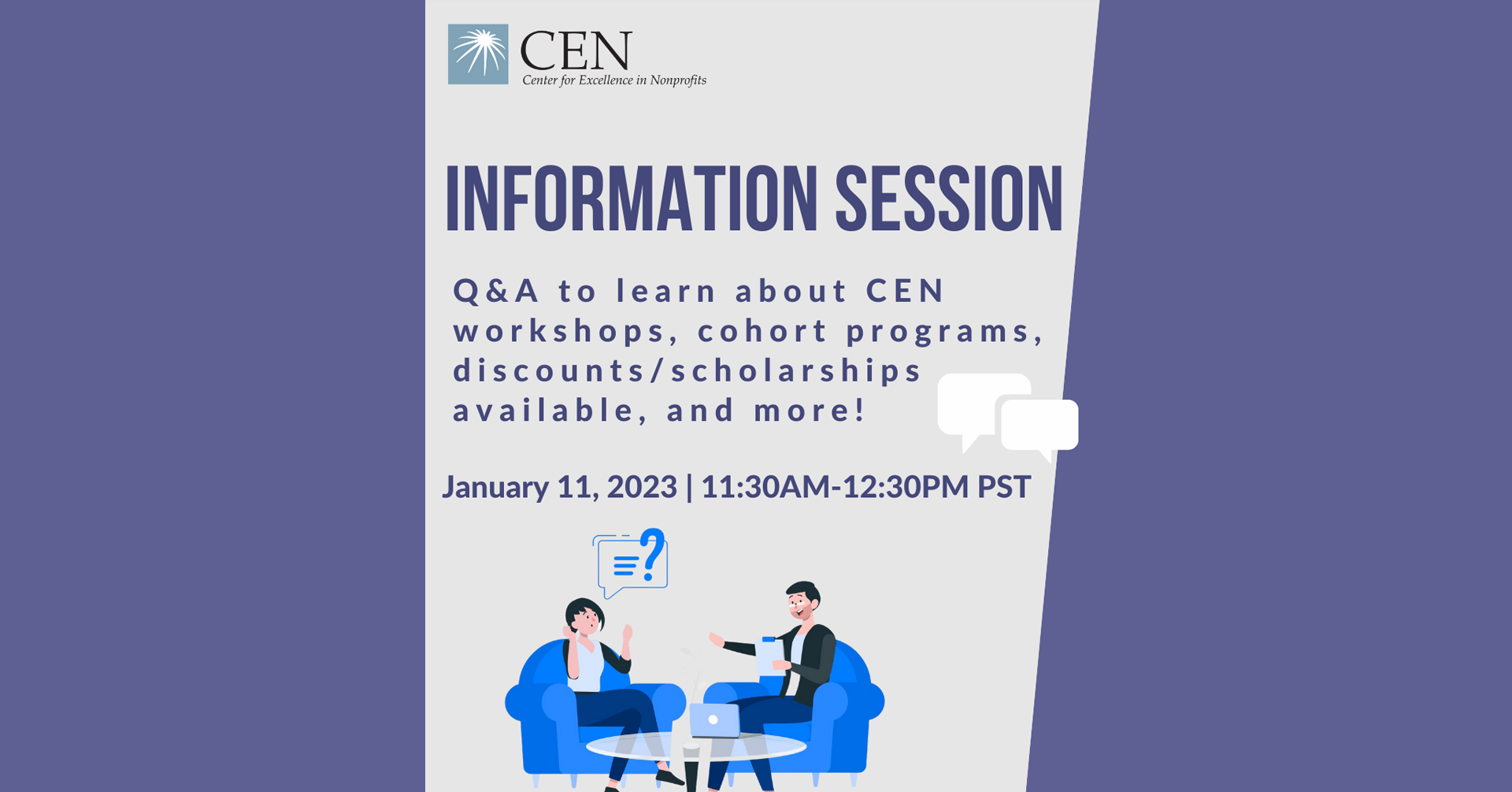 Center for Excellence in Nonprofits (CEN): Information Session