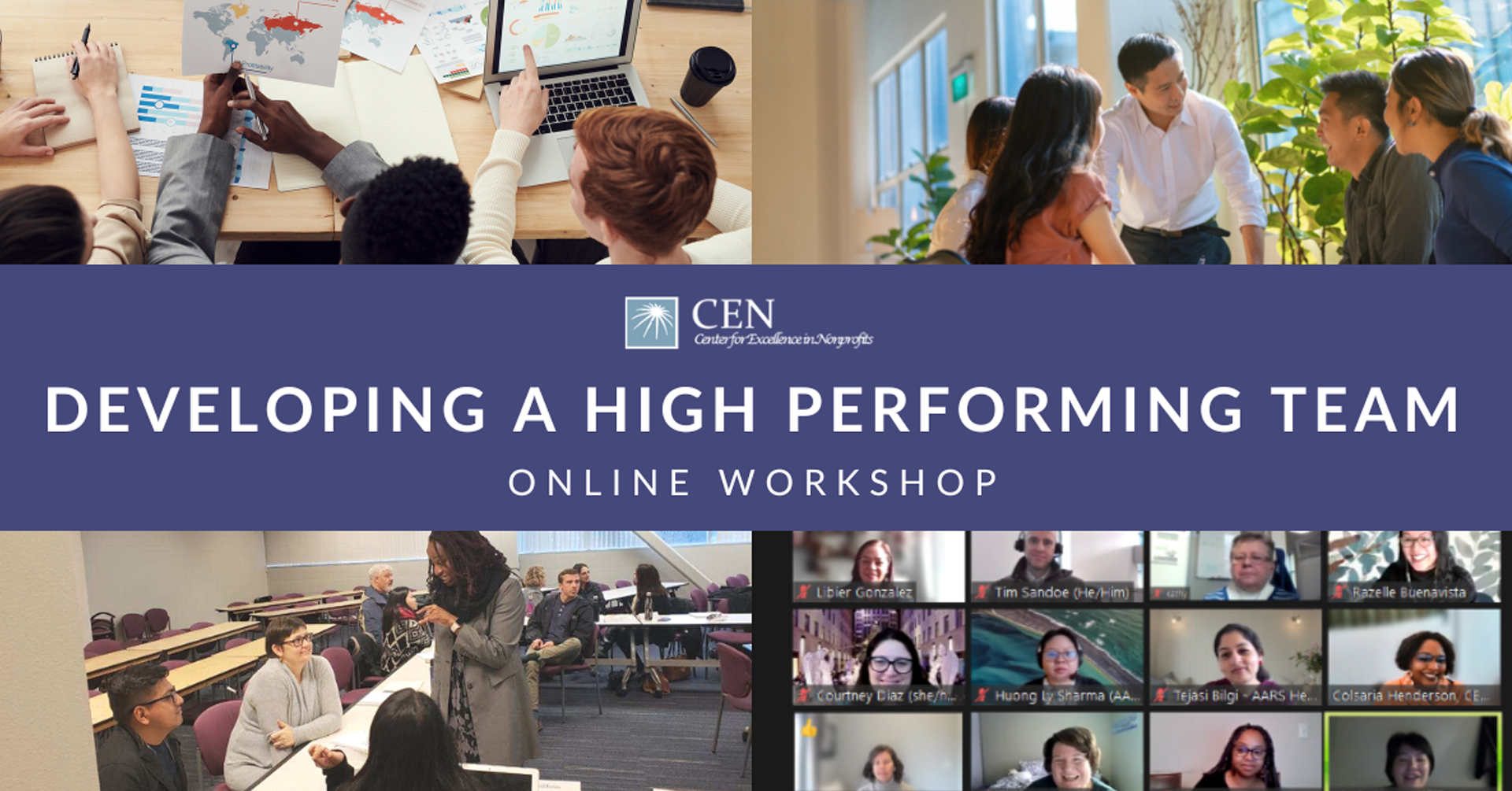 Center for Excellence in Nonprofits (CEN): Developing a High Performing Team