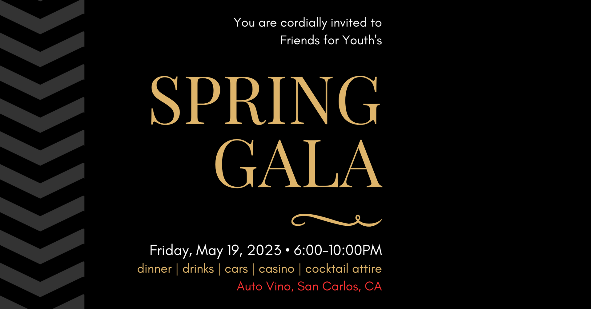 Friends for Youth's 2nd Annual Spring Gala