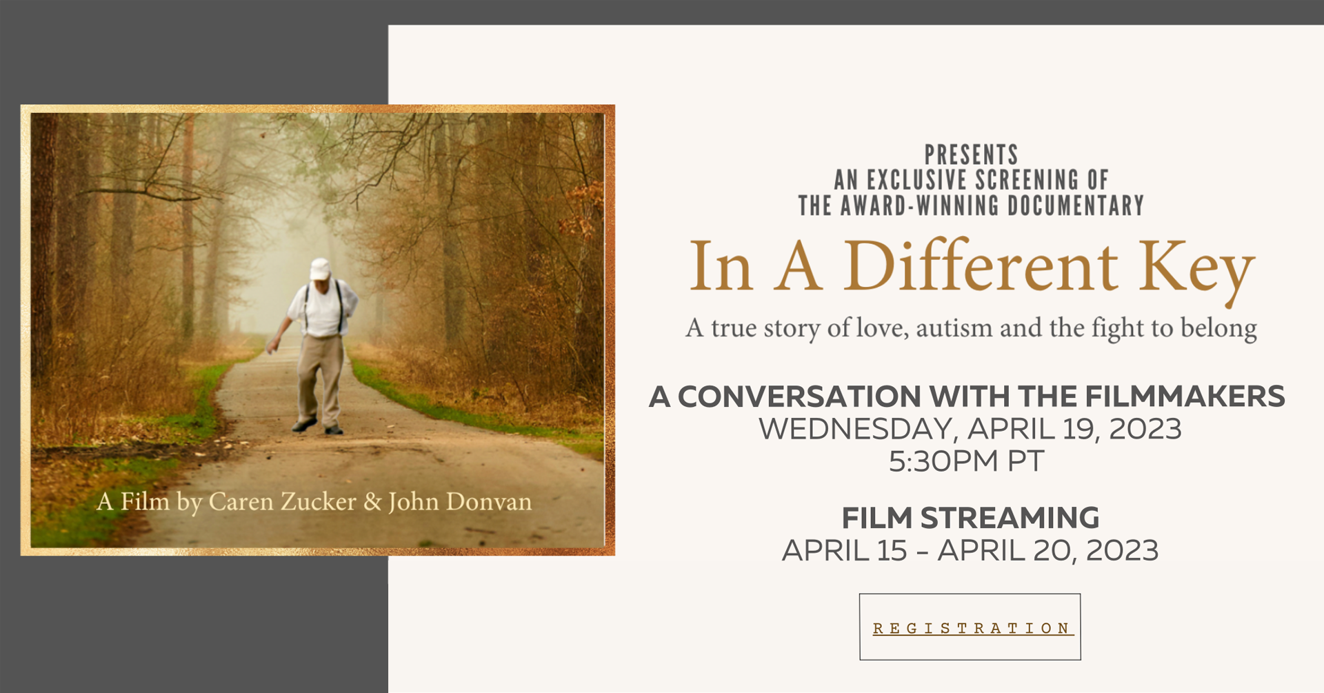 The Parent Venture: In A Different Key - The Story of Autism with Filmmakers Caren Zucker and John Donvan