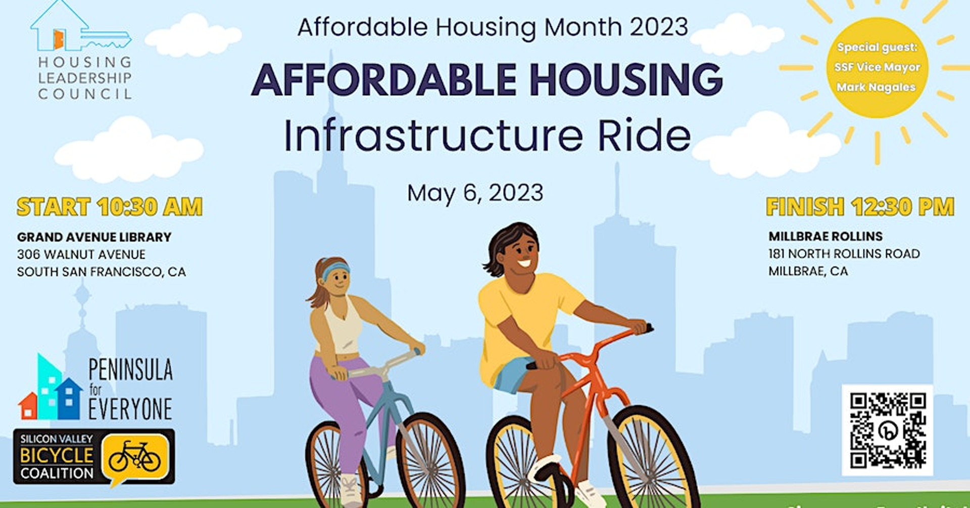 Housing Leadership Council of San Mateo County: Bike Daze - Affordable Housing Infrastructure Bike Ride