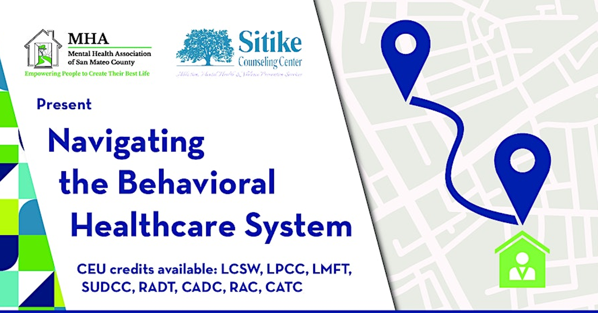 Mental Health Association of San Mateo County & Sitike Counseling Center: Navigating the Behavioral Healthcare System