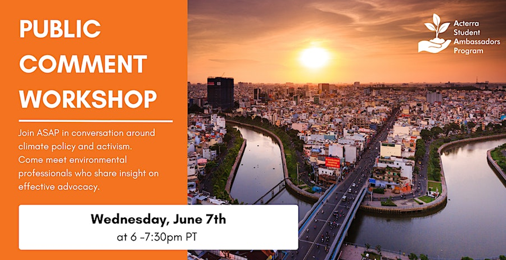 Acterra: Public Comment Workshop (Virtual)
