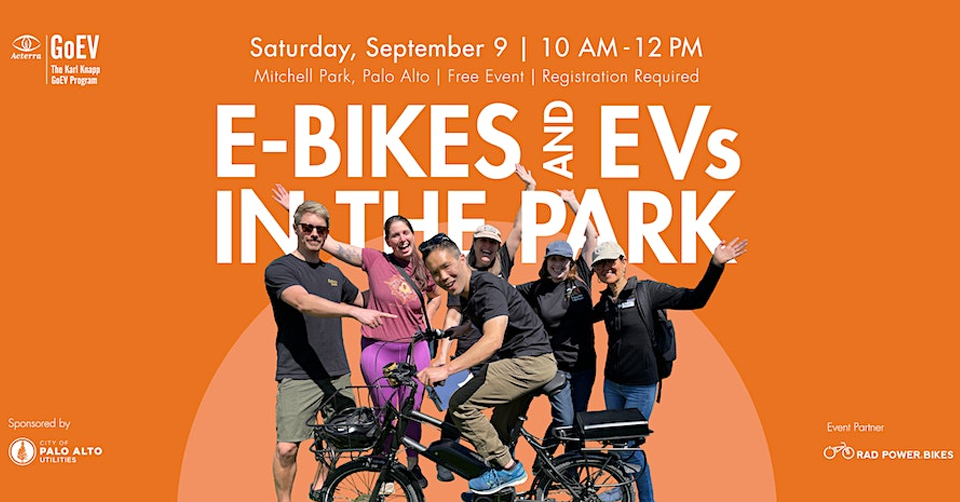 Acterra: E-Bikes and EVs in the Park