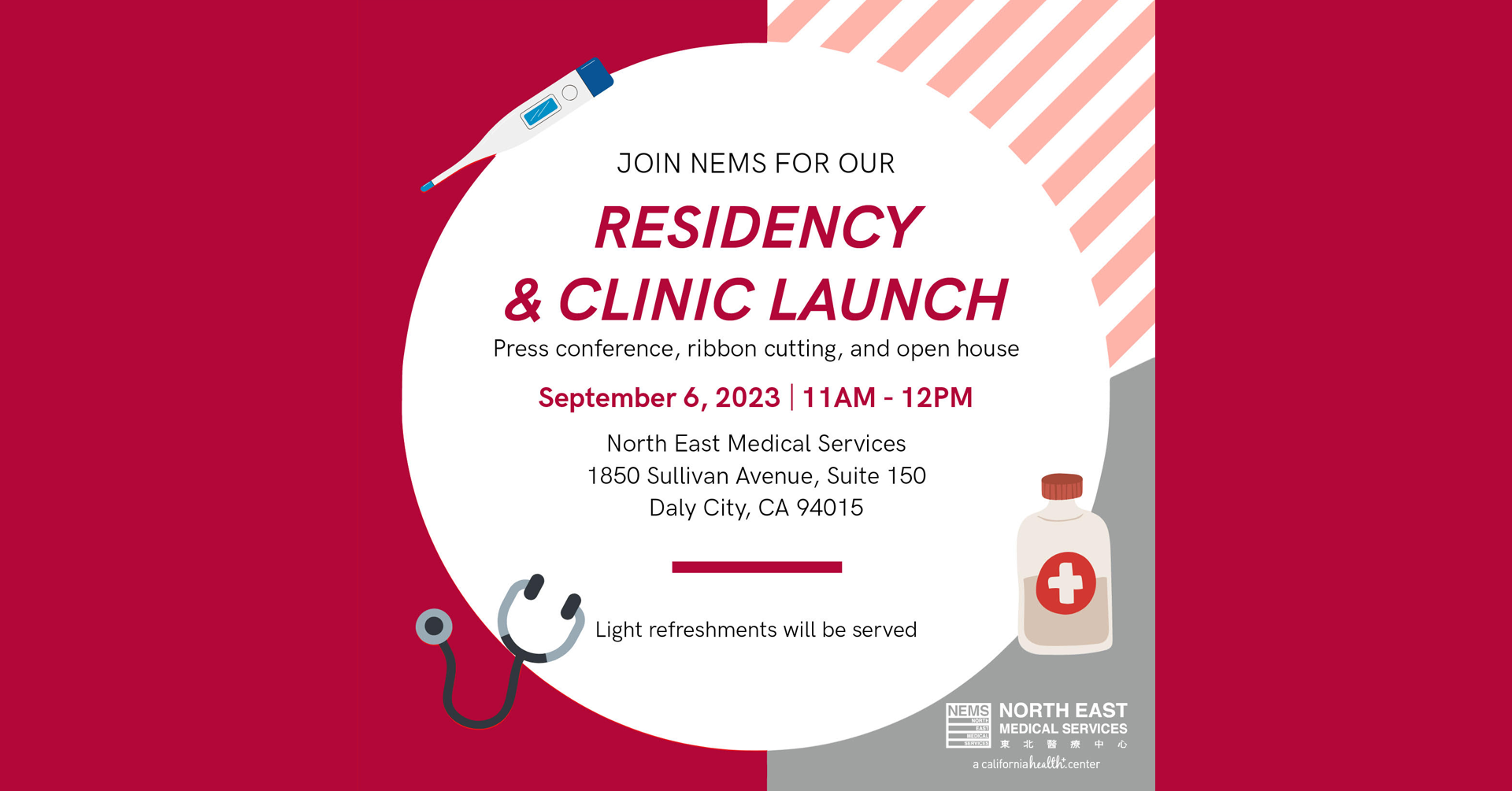 North East Medical Services: Residency &amp; Clinic Launch Celebration