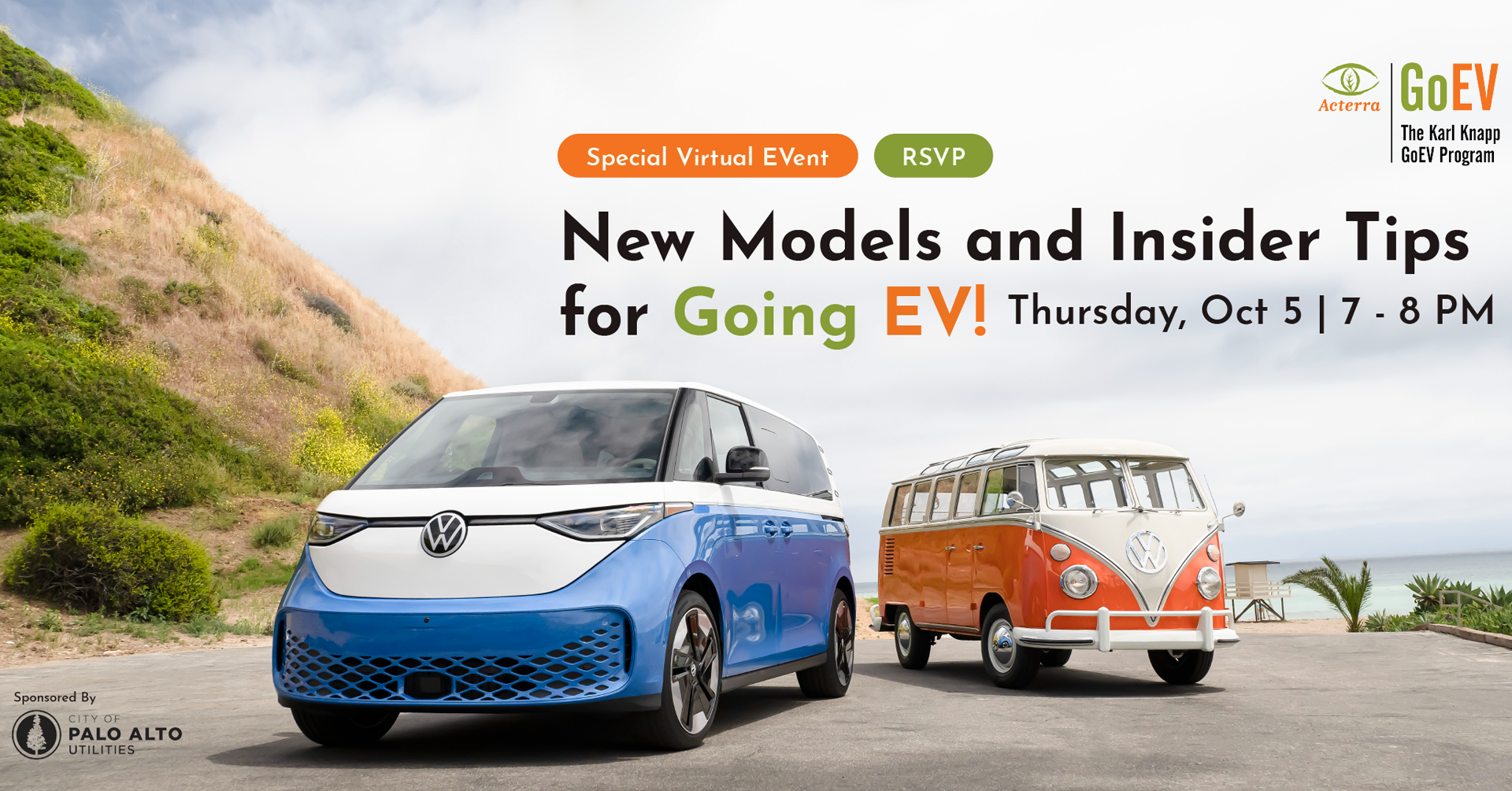 Acterra: Special EVent - New Models and Insider Tips for Going EV