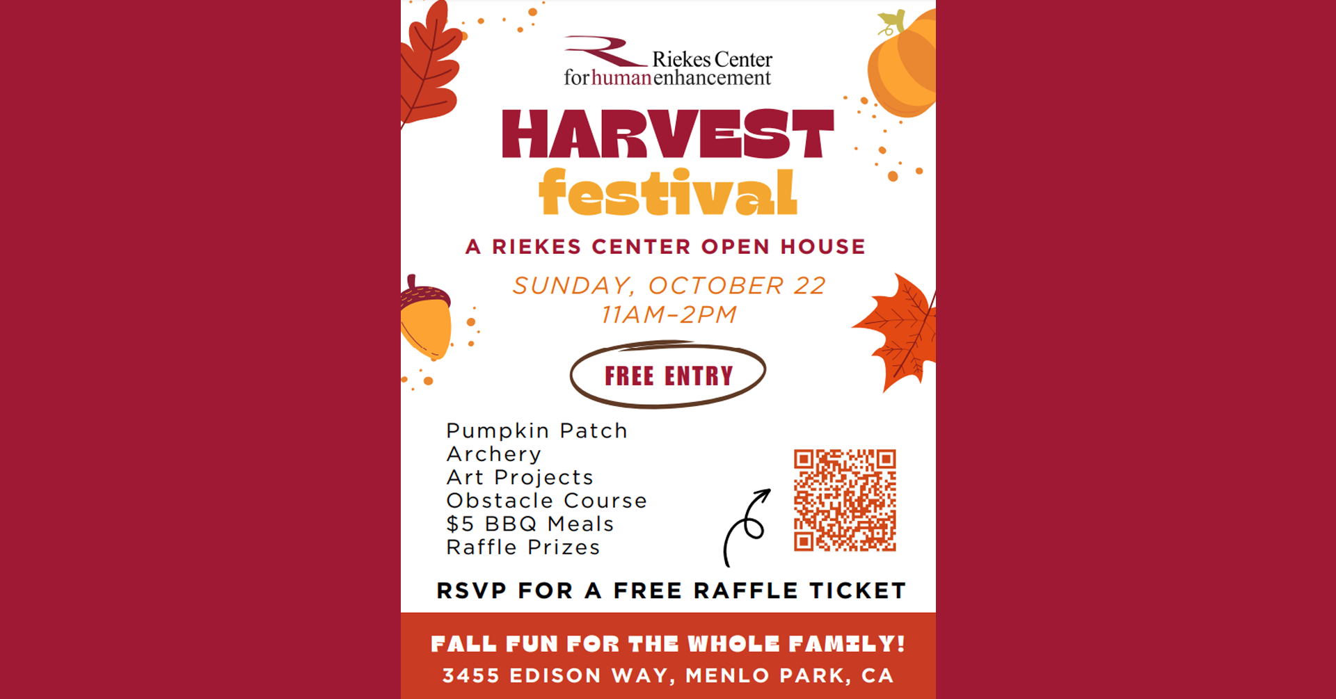 The Riekes Center's Harvest Festival and Open House