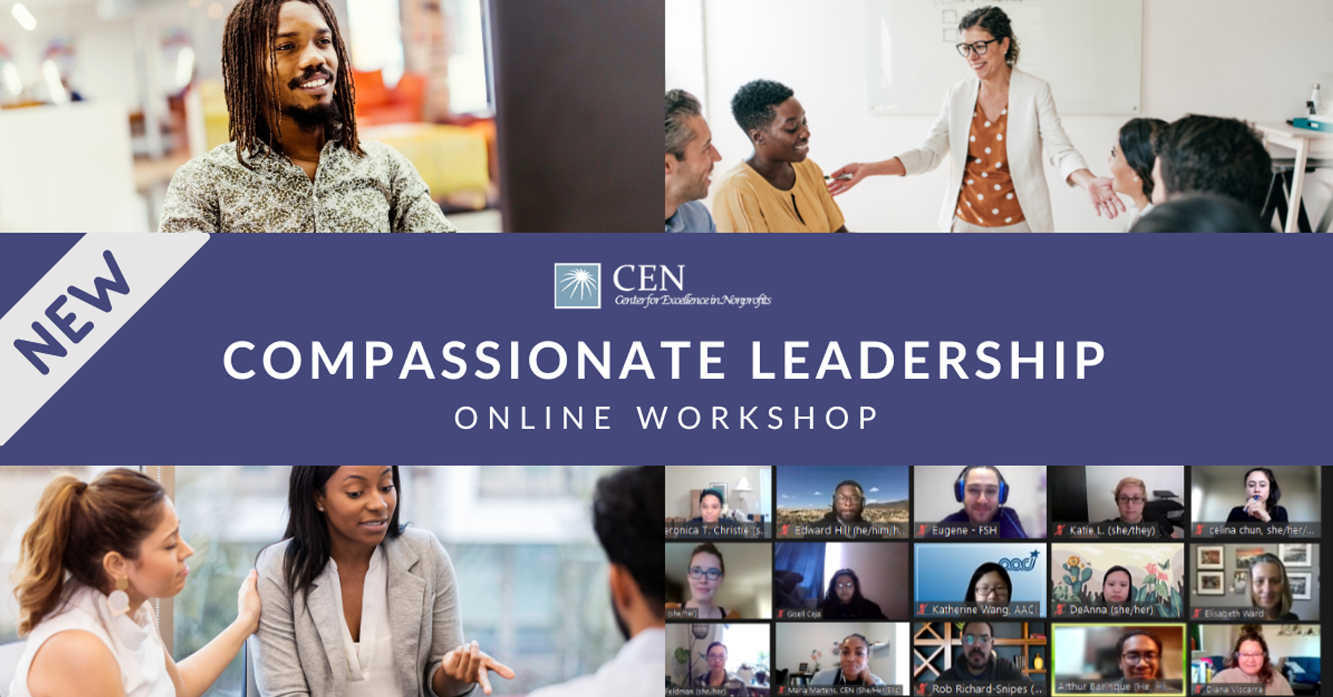 Center for Excellence in Nonprofits (CEN): Compassionate Leadership Workshop