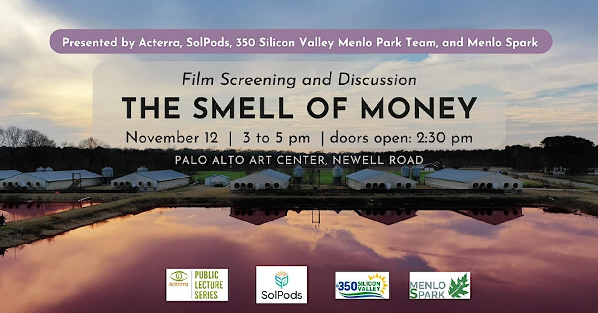 Acterra: "The Smell of Money" Film Screening and Discussion
