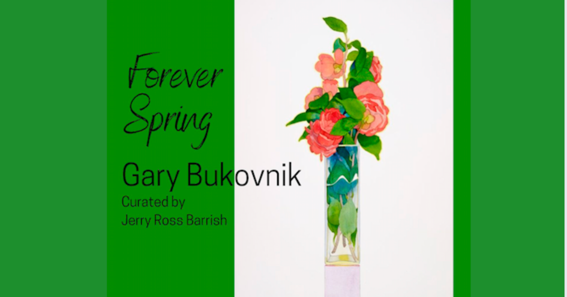 Sanchez Art Center: Gary Bukovnik Forever Spring
