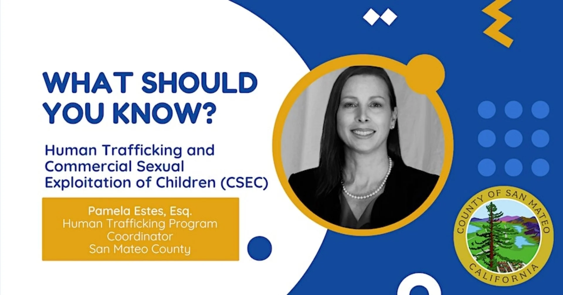 The Parent Venture: What Should You Know? Human Trafficking and Sexual Exploitation of Children