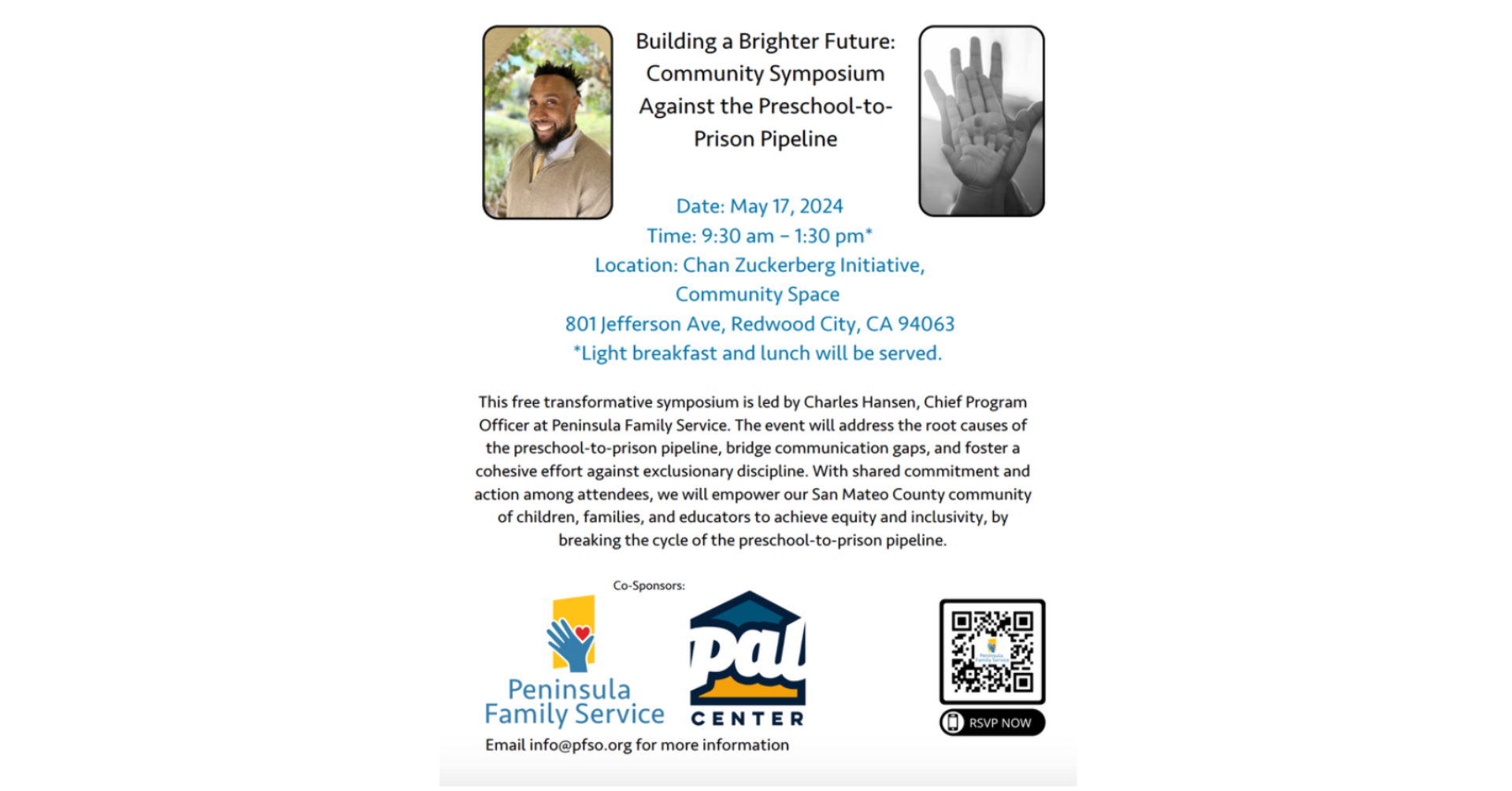 Peninsula Family Service: Building a Brighter Future: Community Symposium Against the Preschool-to-Prison Pipeline