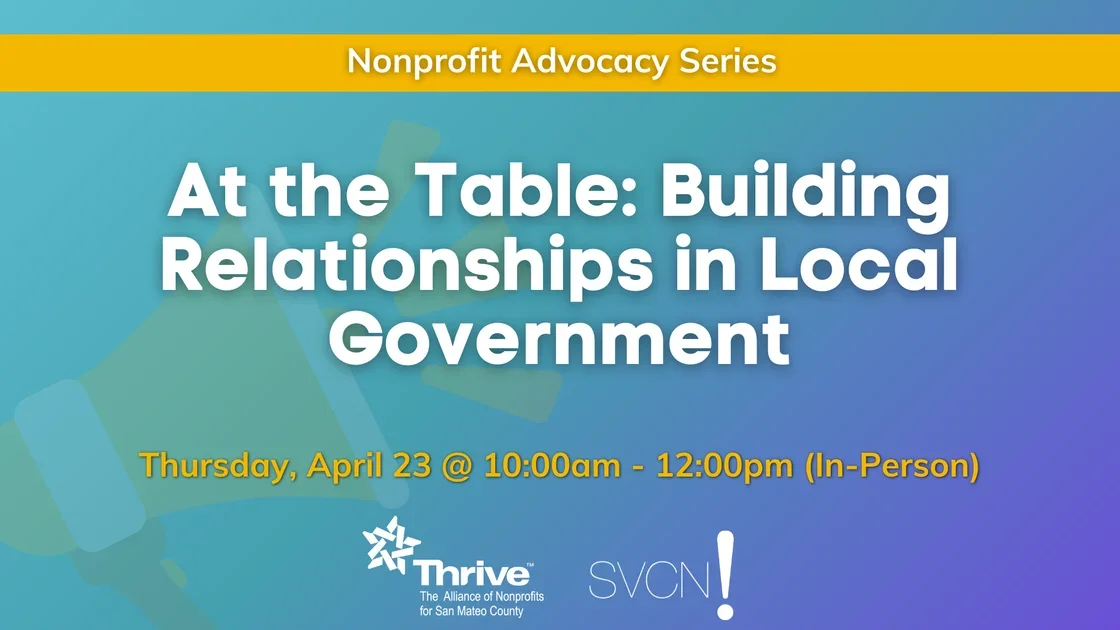 At the Table: Building Relationships in Local Government