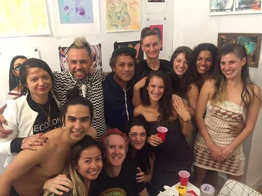 With all of the amazing dancers that graced the exhibition space on the final evening of our pop up shop exhibition.