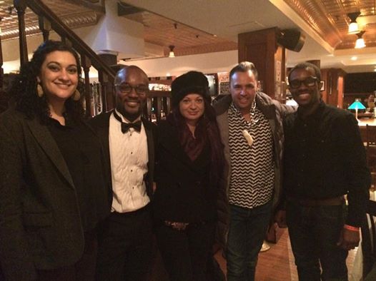 At the after party of The Lincoln Center performance, 'Calling All Dawns'.