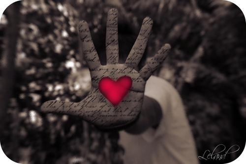 Hearts and love are associated with the balanced Heart Chakra.