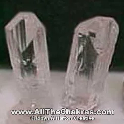 Danburite is a crown chakra crystal.