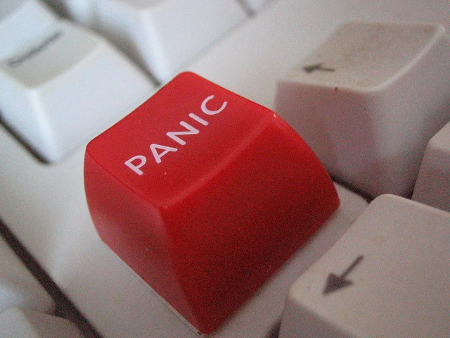 Panic can be a sign of imbalanced Heart Chakra energy.