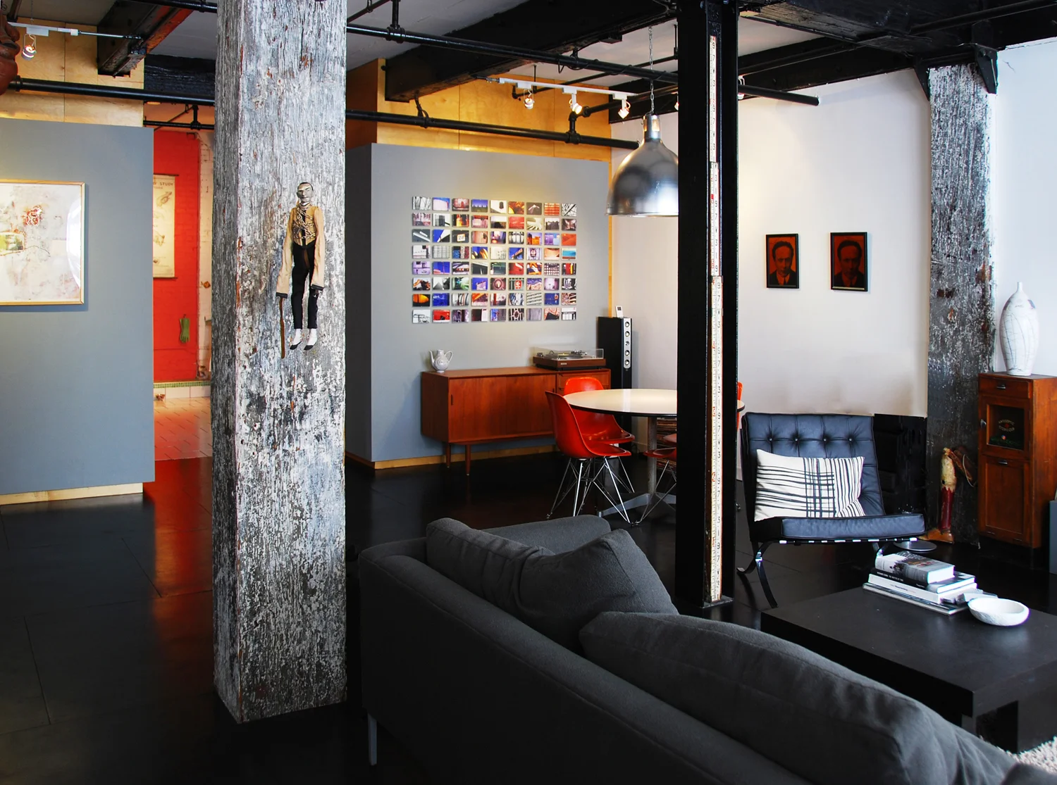   BROOKLYN LOFT .&nbsp;Brooklyn NY    This 1,000 sf loft conversion in a former warehouse completely transformed a raw industrial space into a modern home, whilst maintaining much of the original character. &nbsp;  The space was divided into two main