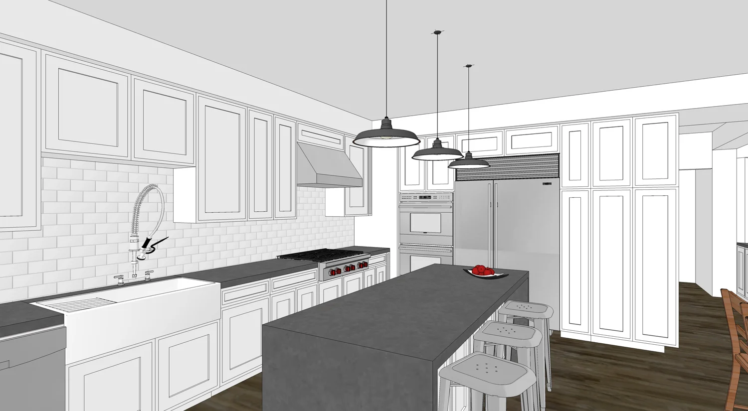   WEST PHILLY TOWNHOUSE    Philadelphia, PA  &nbsp;    A young family of 4 purchased this 4,800sf home with great potential. &nbsp;  The challenge was how to program the space to best suit their needs, and then incrementally phase the construction to