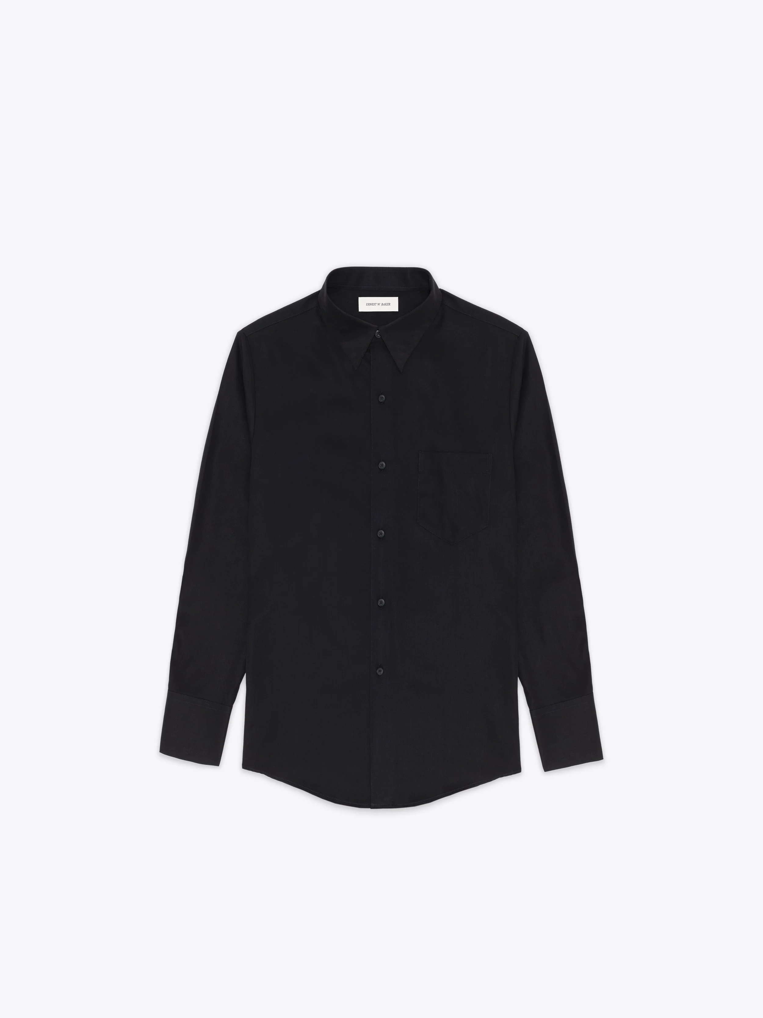 CLASSIC SHIRT - BLACK — ERNEST W. BAKER