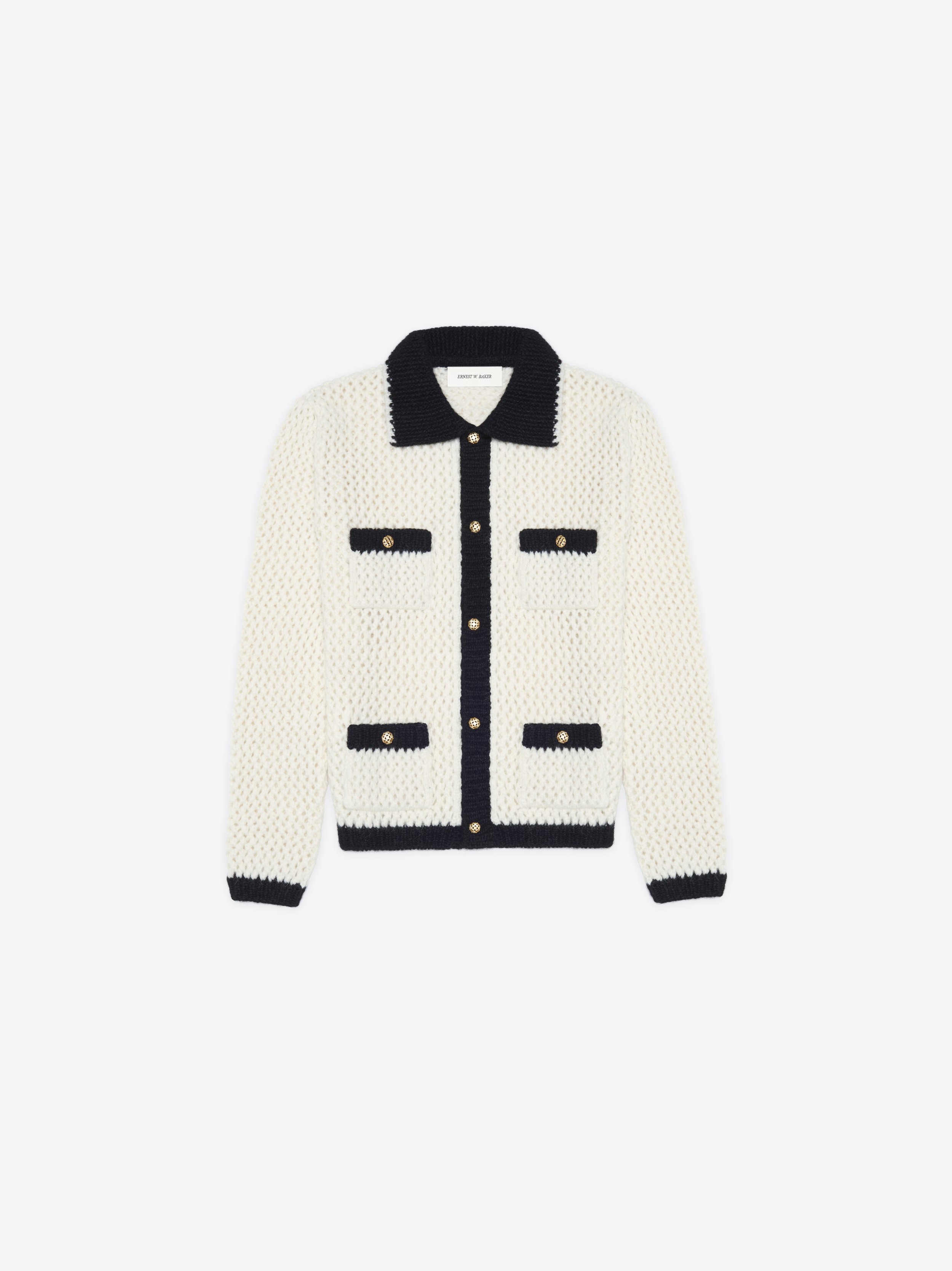 CROCHET CARDIGAN — ERNEST W. BAKER
