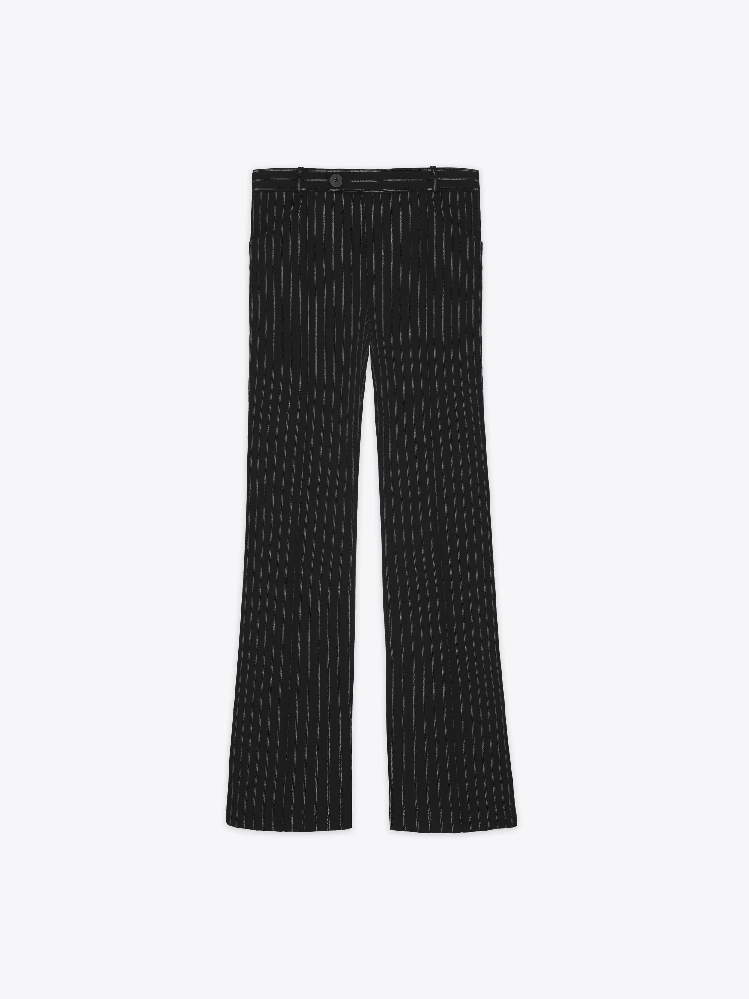 FLARE TROUSERS - PIN STRIPE — ERNEST W. BAKER display picture 1