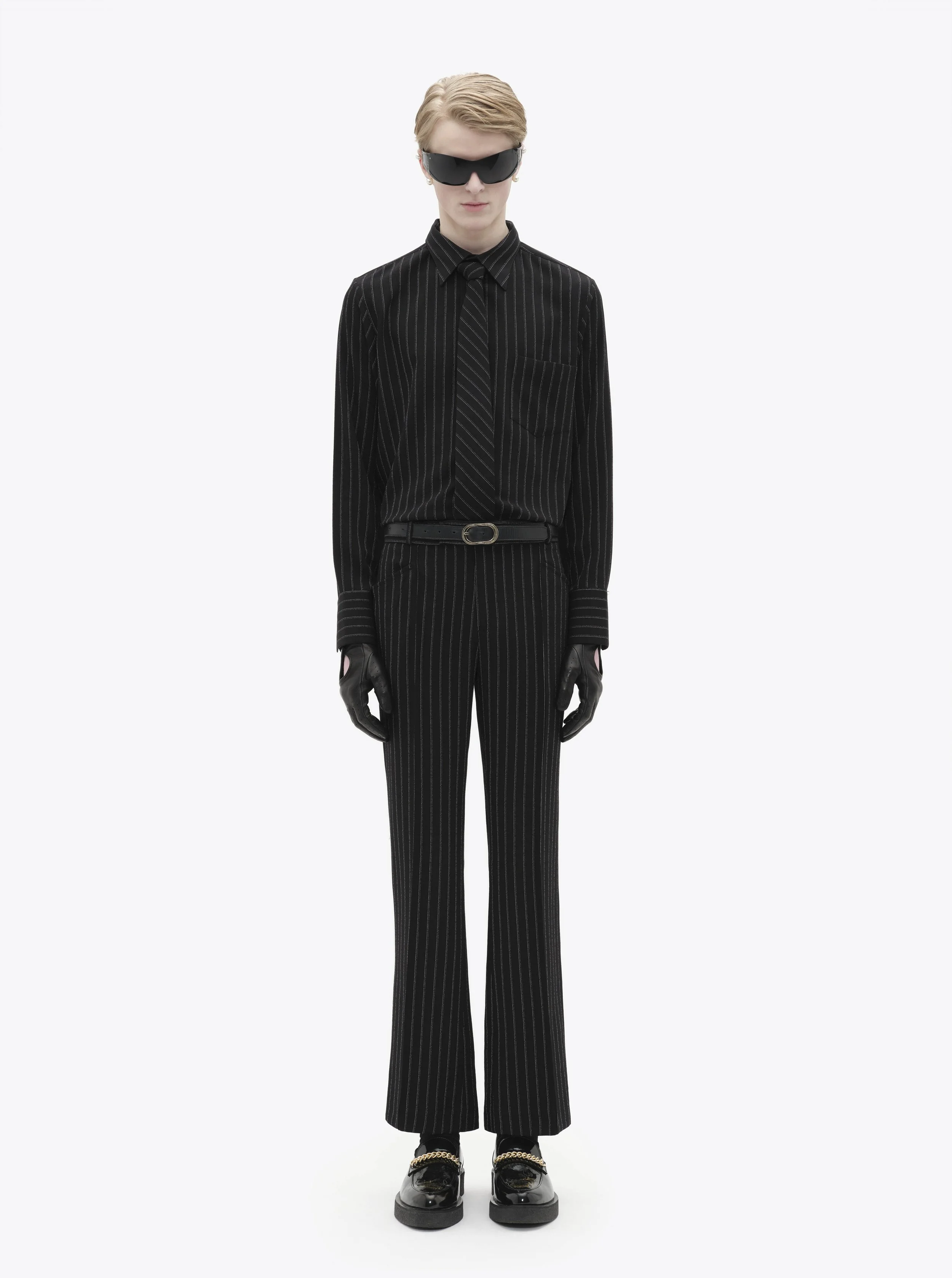 CLASSIC SHIRT - PIN STRIPE — ERNEST W. BAKER