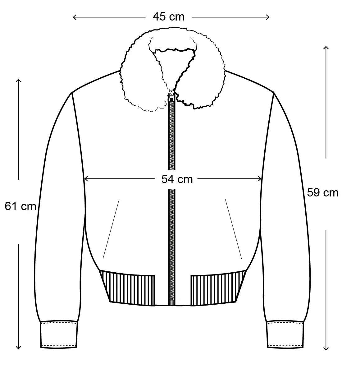 Size Guide Western Harrington Jacket — ERNEST W. BAKER