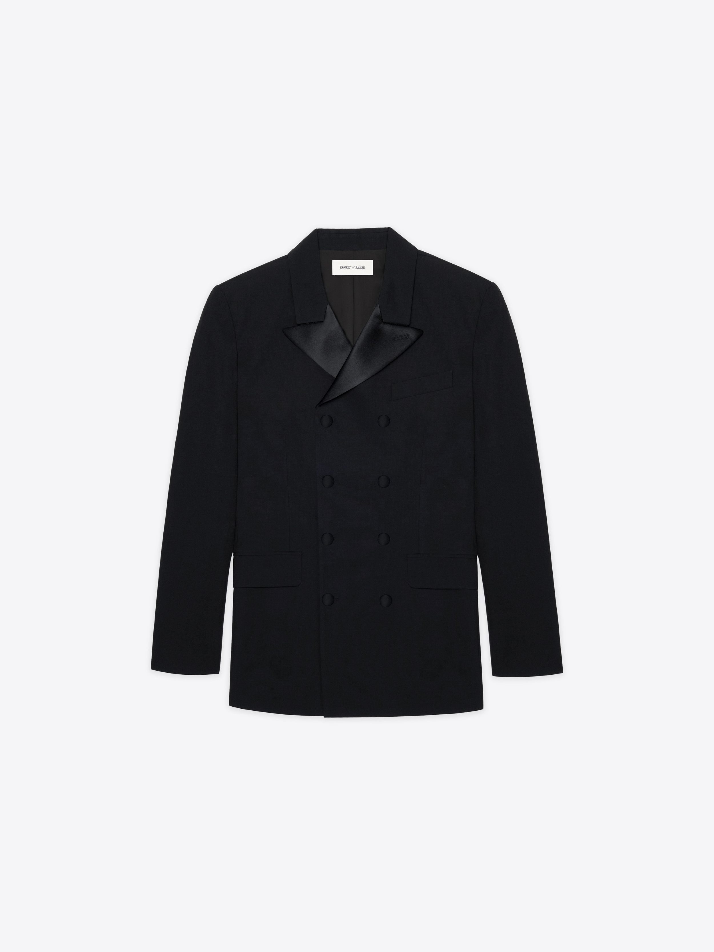 8 BUTTON DOUBLE BREASTED BLAZER — ERNEST W. BAKER