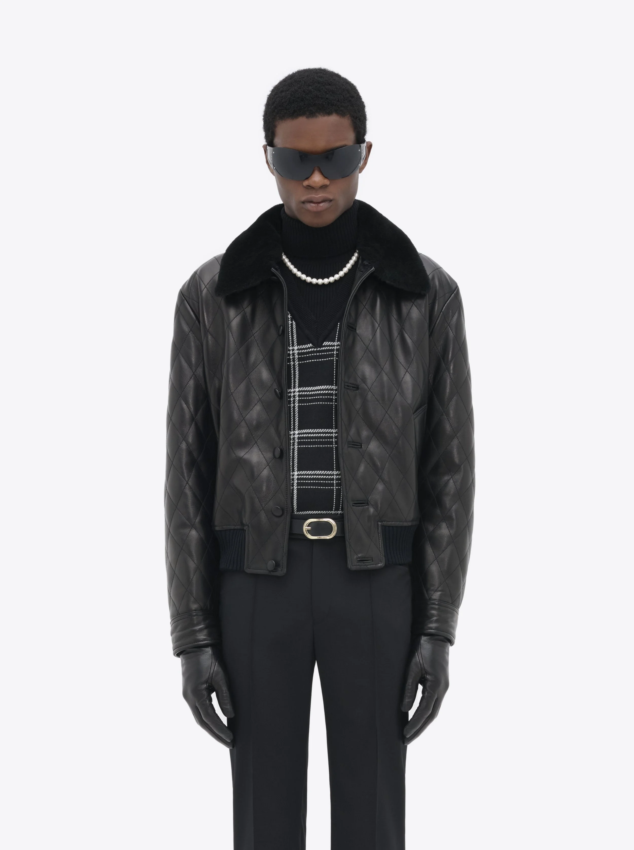 Leather Gloves - Black — ERNEST W. BAKER