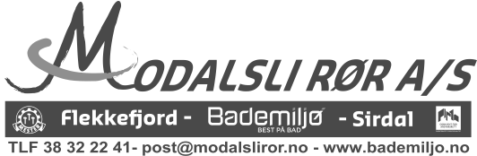 Modalsli rør as
