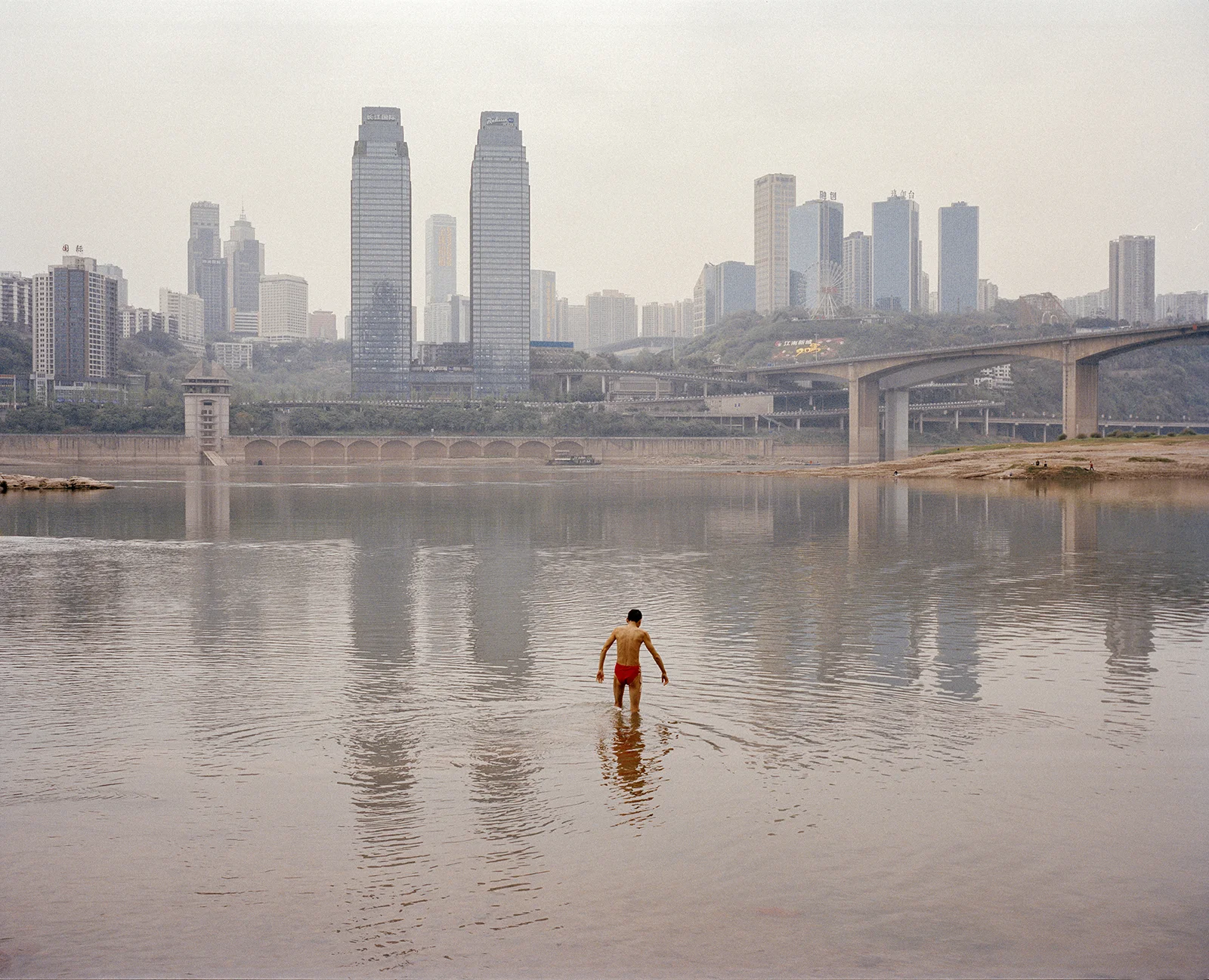 The Yangtze River. Chongqing, China, 2015.