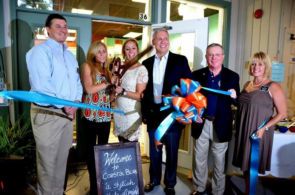 Coastal Bliss Ribbon Cutting