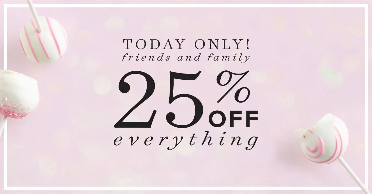 Francesca's Friends & Family Event