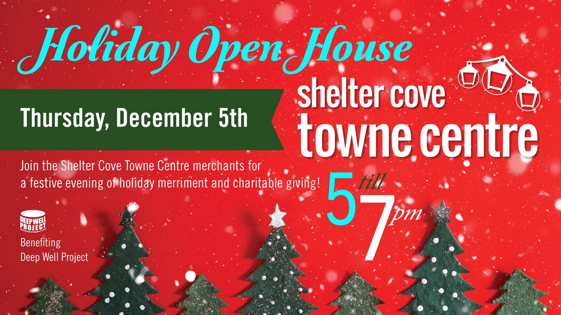 Holiday Open House Benefiting Deep Well Project
