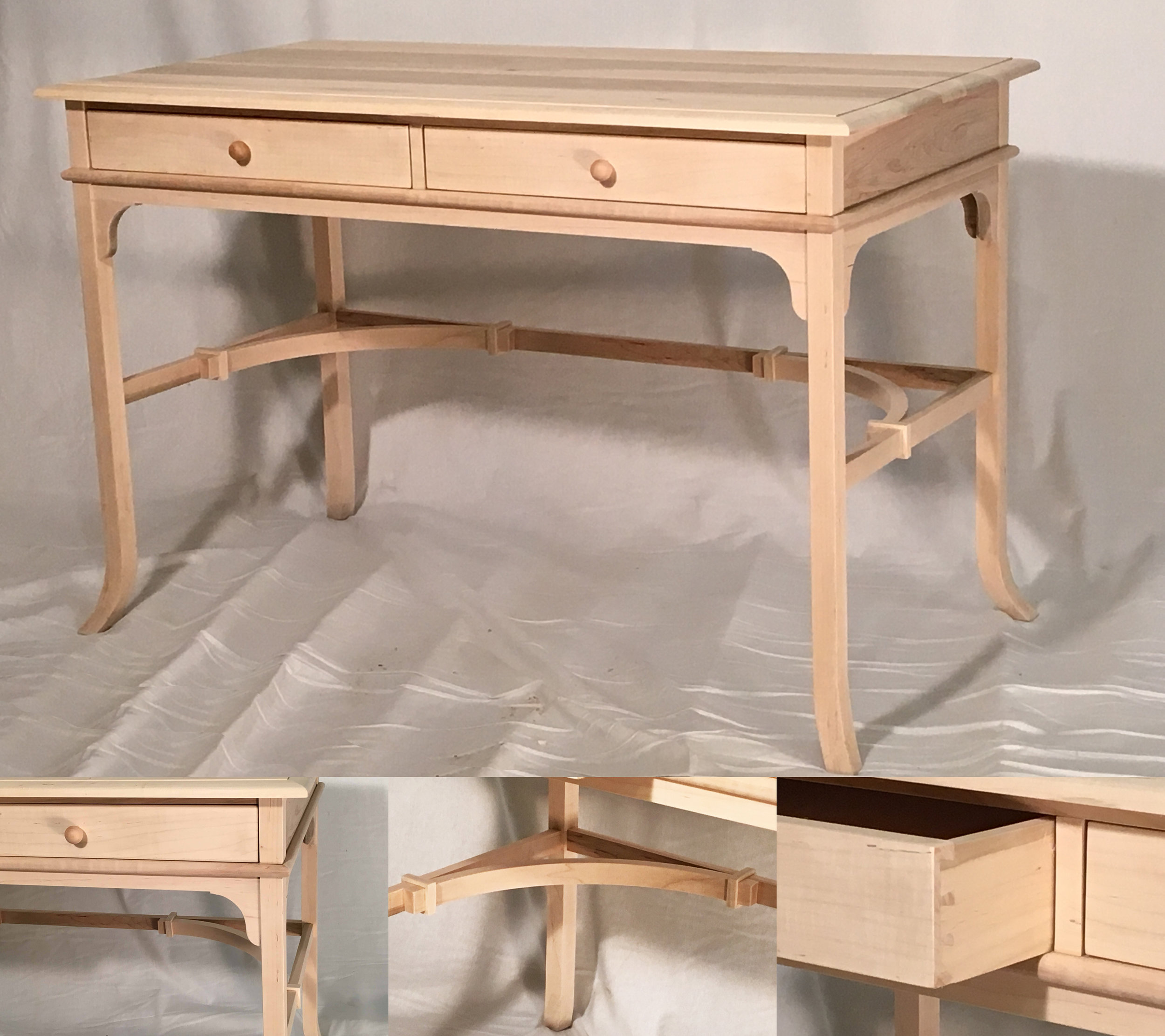 French Country Writing Desk Fine Details