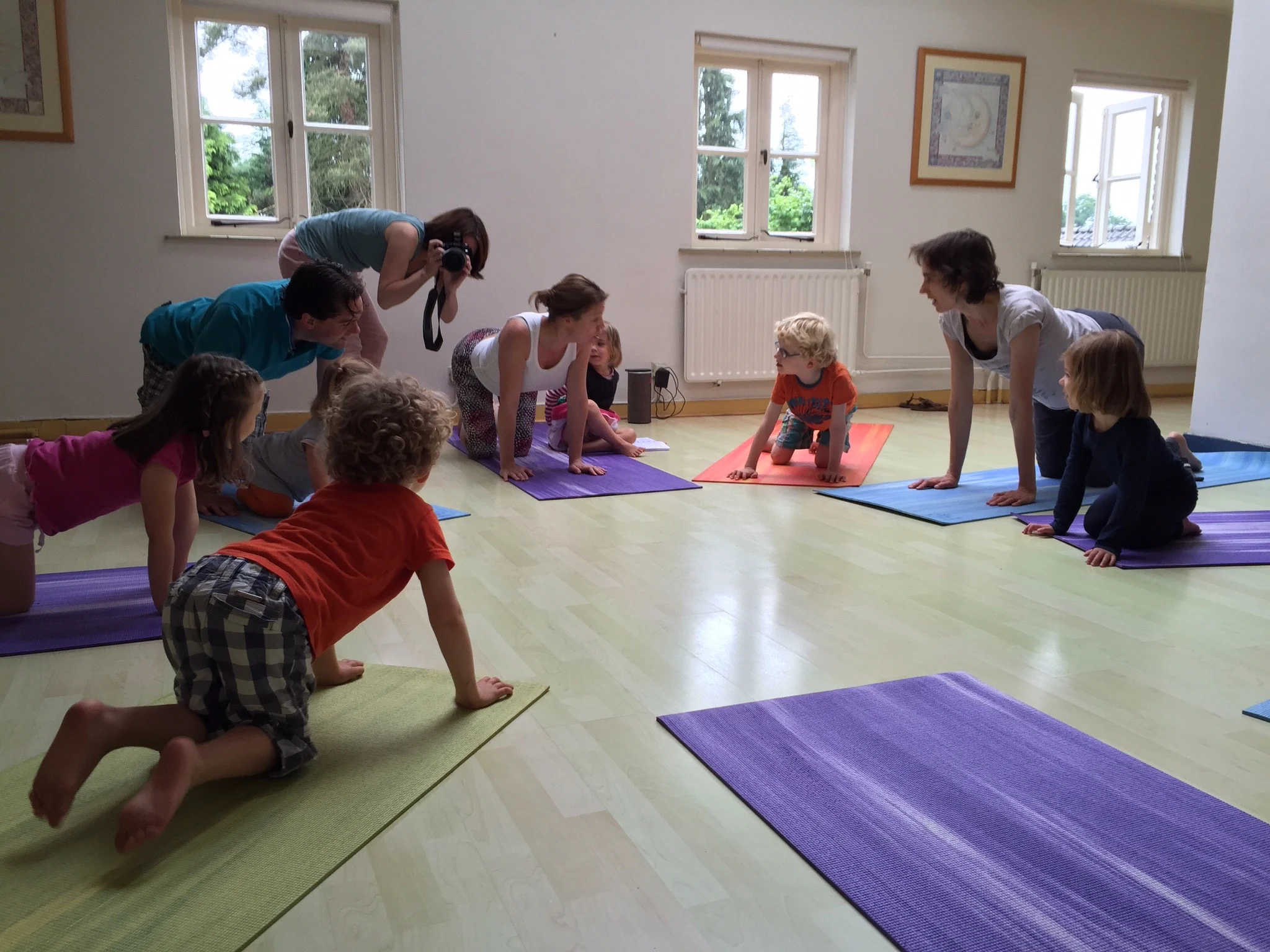 Kinderyoga aanstaande zondag!