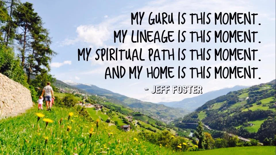 Een simpele meditatie van een half uur met Jeff Foster