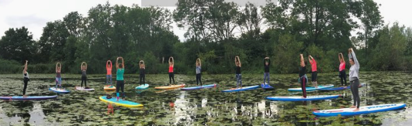 Heerlijke ervaring Sup Yoga op de Vecht! Ga je mee 8 augustus?