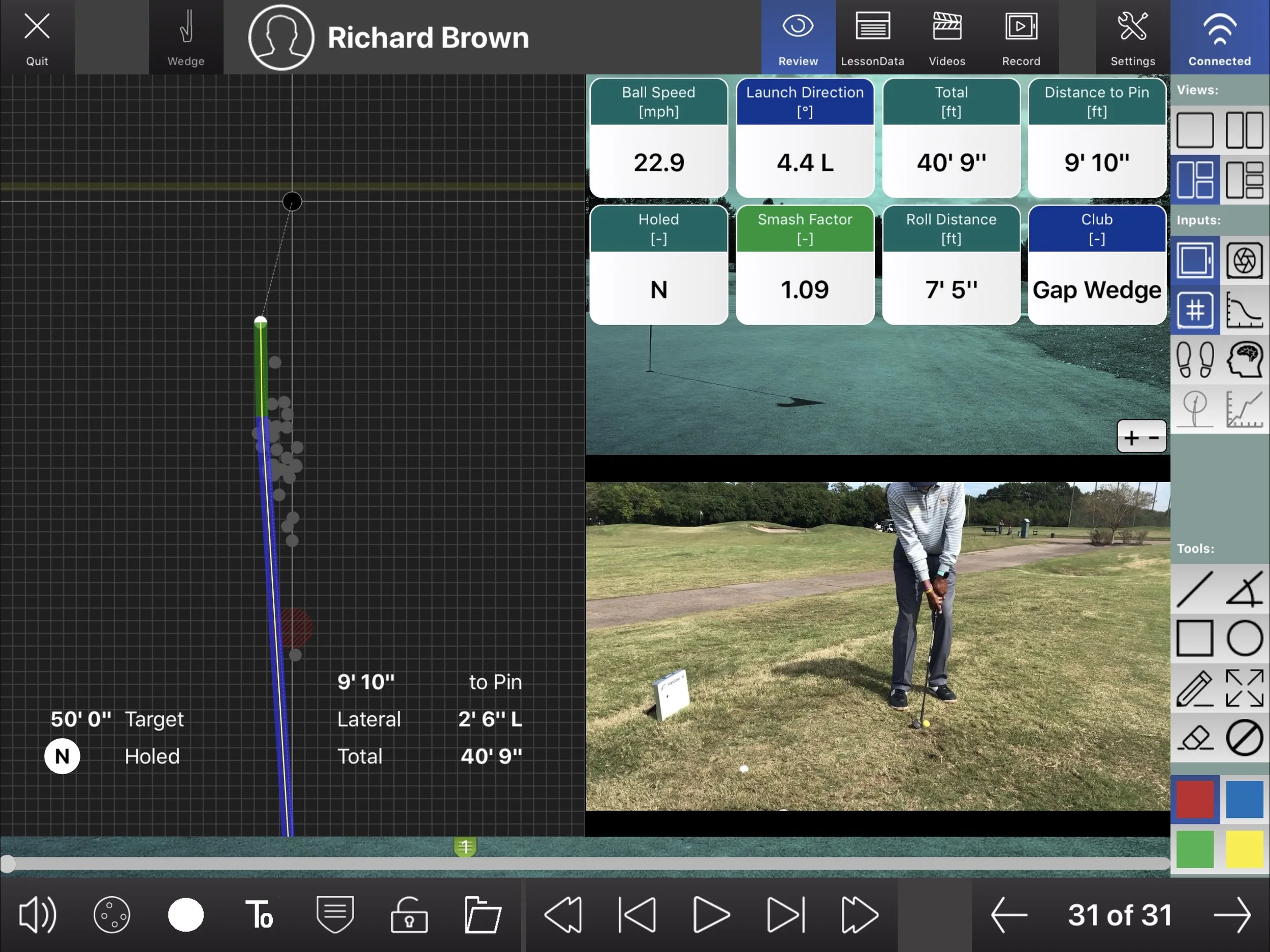 Chipping statistics