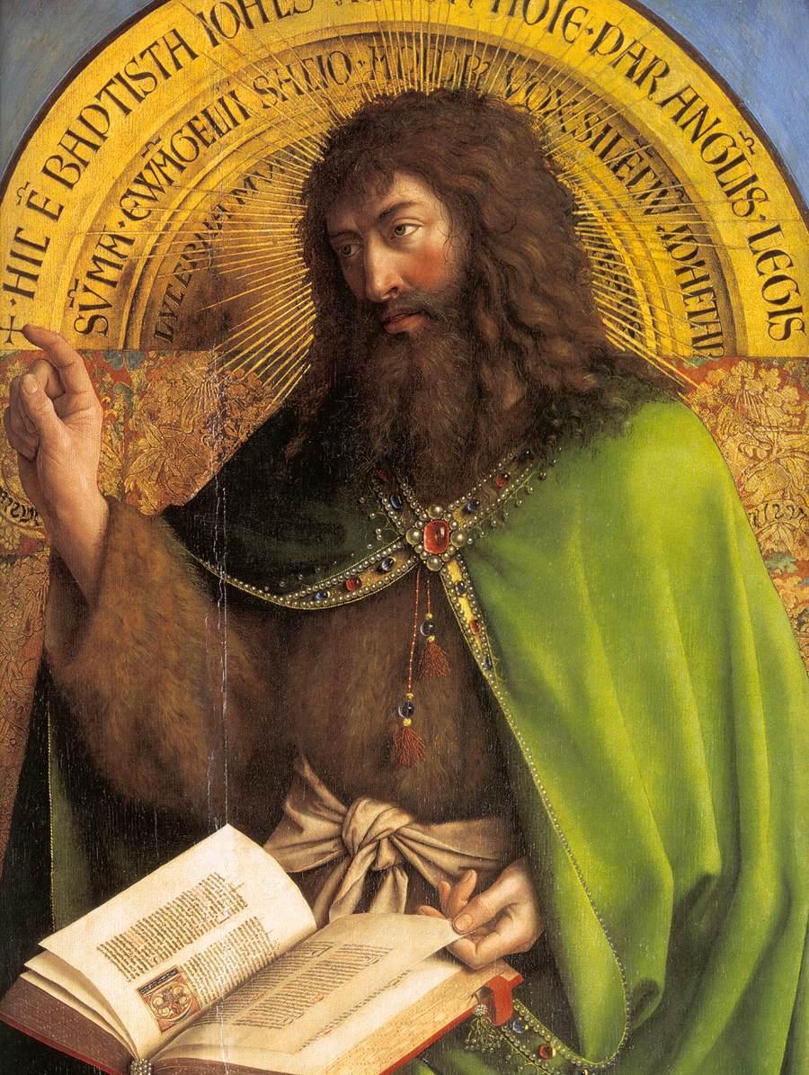 Jan van Eyck - The Ghent Altarpiece - St John the Baptist