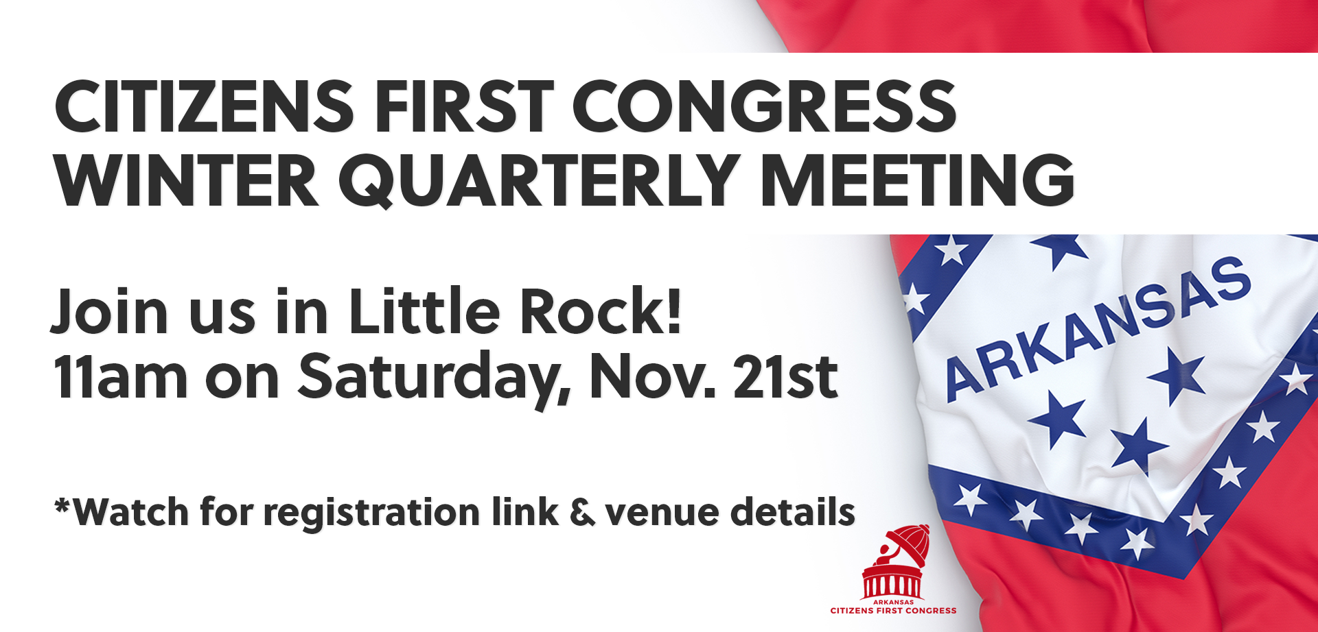 Save The Date: CFC November Quarterly