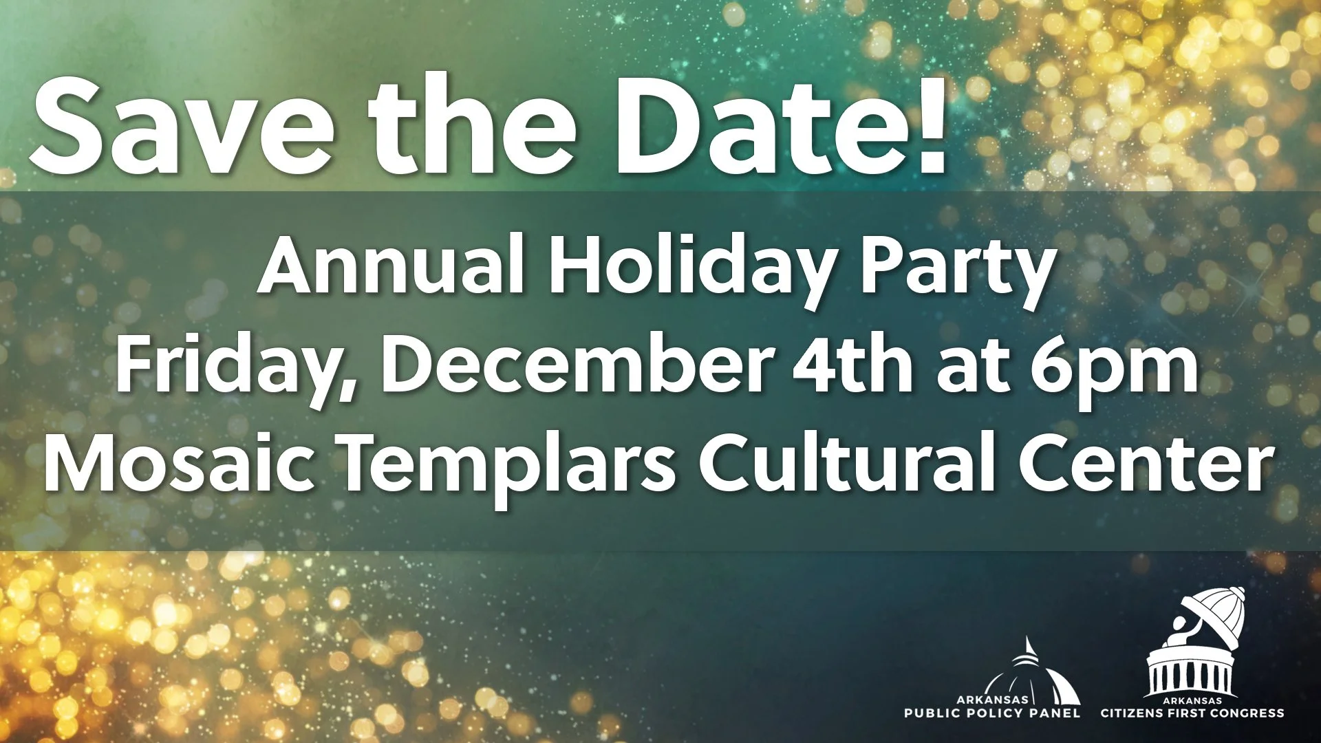 Save The Date: CFC Holiday Party