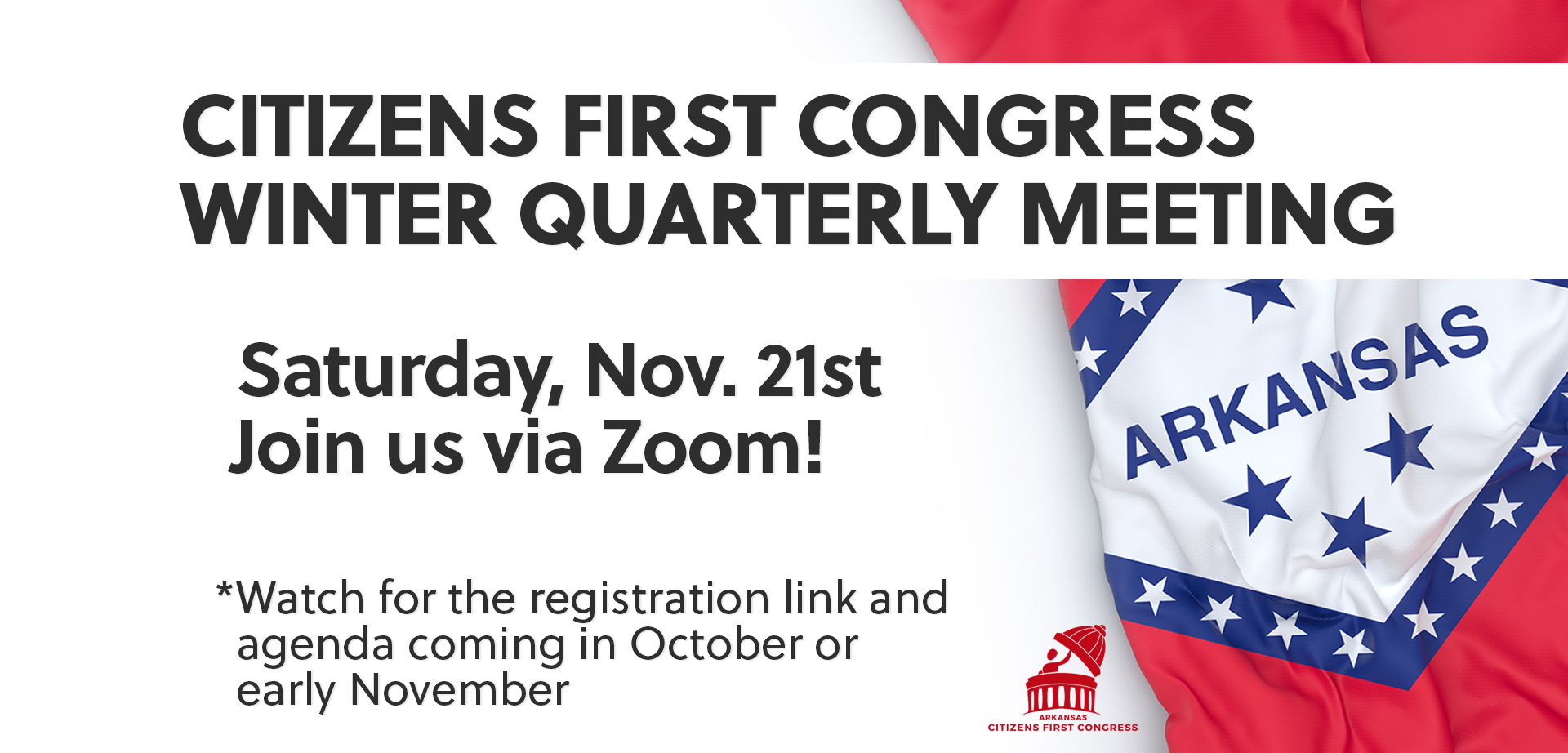 Save The Date: CFC November Quarterly